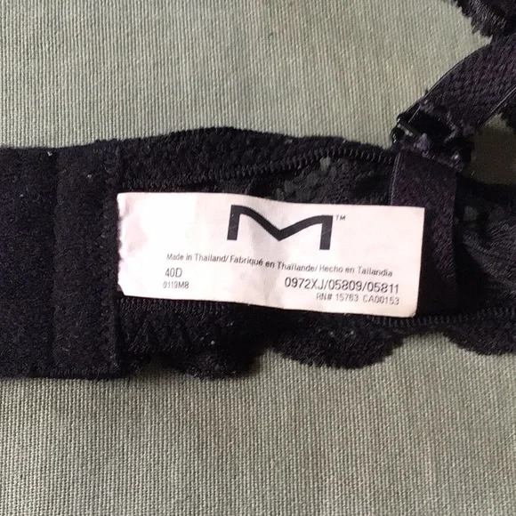 Maidenform push-up bra! Size 40D - Picture 5 of 7